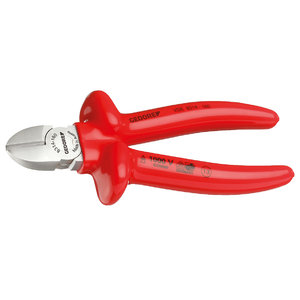 VDE side cutters with dip insulation 160mm