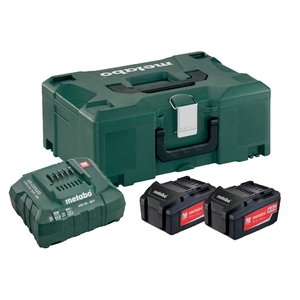 Akumulatora un lādētāja komplekts 2 x 4,0 Ah+ACS 55+ Metaloc, Metabo