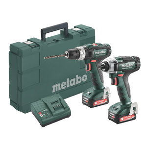 12V komplekts SB 12 + SSD 12 / 2x2,0 Ah, Metabo