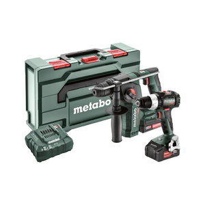 18V Combo: Akutrell BS 18 LT BL+Akupuurvasar BH 18 LTX BL 16, Metabo