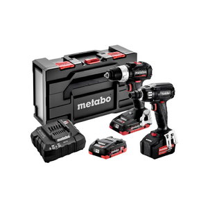 18V Combo rinkinys BS 18 LT BL SE + SSW 18 LTX 400 BL SE, Metabo
