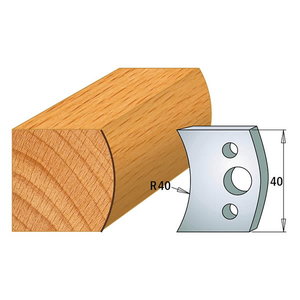 Frezavimo peiliai KSS 40x4mm, CMT