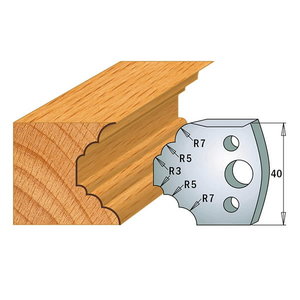 PAIR KNIVES KSS 40x4mm, CMT
