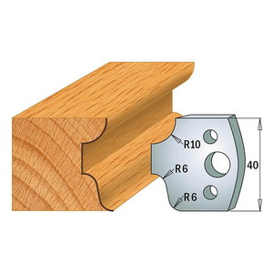 Asmeņu pāris KSS 40x4mm 
