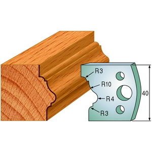 Frezavimo peiliai HL 40x4mm 