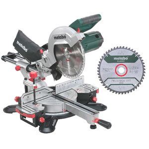 Crosscut and mitre saw KGS 254 M + sawblade 628061000&MET, Metabo