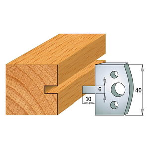 Ribotuvai frezavimo peiliams 40x4mm 