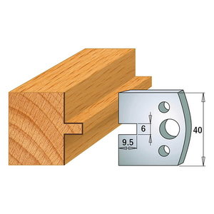 Ierobežotāju pāris 40x4mm, CMT