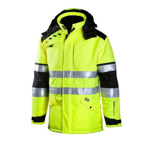 Žieminė striukė Parka 695T, klasė 3, geltona/juoda L