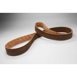 Neaustinės medžiagos Šlifavimo juosta ScotchBrite 6x610mm A CRS Brown, 3M