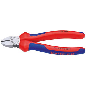 Diagonal cutters 160mm, multi grips, Knipex