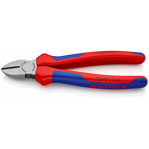 боковые кусачки 180мм, рукоятка Comfort, KNIPEX