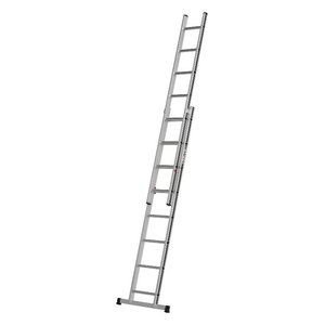 Kopėčios i&scaron;stumiamos, 2x8 pakopos, 2,31/3,99m 70046