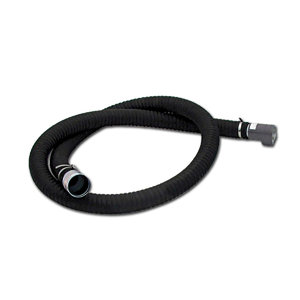 Hose, oil resistant Ø 38 mm / 3 m with connections