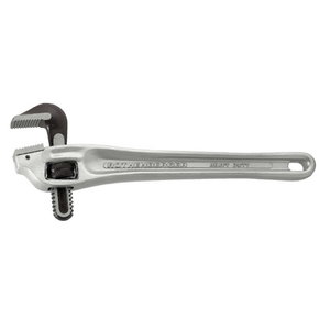 Offset aluminium pipe wrench 18'', Rothenberger