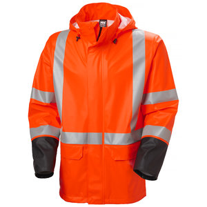 Product image of: Rain jacket Addvis hi-vis CL3, orange/black S, Helly Hansen Workwear