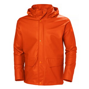 Rain jacket Gale, dark orange M, Helly Hansen WorkWear