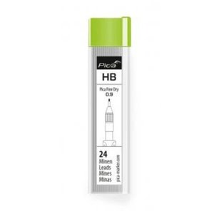 Marking pen core, Pica DRY FINE 0.9mm südamikud HB 24pcs
