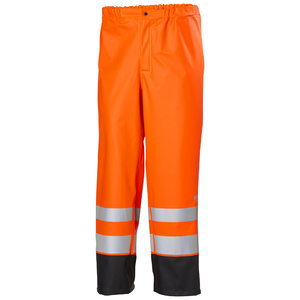 Product image of: Rain pants Addvis hi-vis CL2, orange/black L, Helly Hansen Workwear