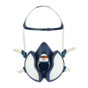 Respirator with Integrated Filters 4255+, FFA2P3 R D Organic Vapours 4255-1SP