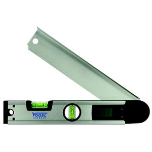 Spirit level with digital angle measurer 0-228deg 305mm, Vögel