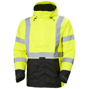 Shell jacket Uc-Me zip in, hi-viz CL3, yellow/black 3XL