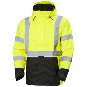 Shell jacket Uc-Me zip in, hi-viz CL3, yellow/black M