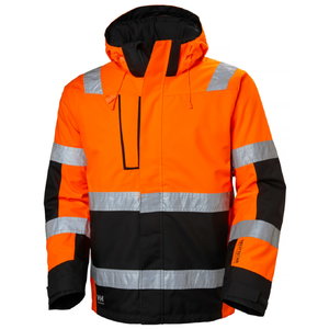 Koorikjope Alna kõrgnähtav CL3, oranz/must, Helly Hansen WorkWear