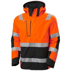 Striukė Alna 2.0 SHELL Hi-Vis CL3, orange/black, HELLYHANSE