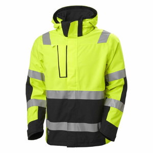 Hi-vis jaka Alna 2.0, CL3, dzeltena/melna, 2XL, Helly Hansen Workwear