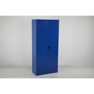 Steel cupboard  blue W800xD400xH1800 mm, Intra