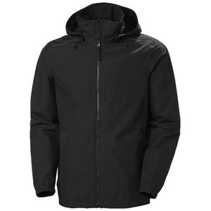 Shell jacket Manchester 2.0 zip in, black M