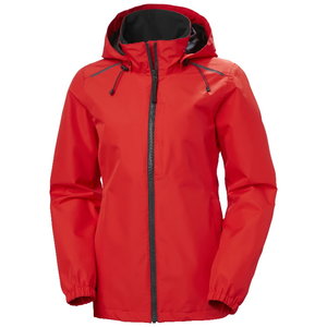 Shell jacket Manchester 2.0 zip in, women, red, HELLYHANSE