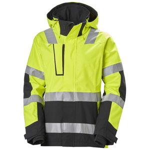 Shell jacket Luna Hi-Vis CL2 women, yellow/black, HELLYHANSE