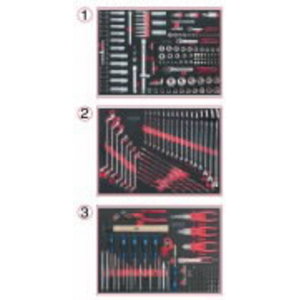 Įrankių komplektas, 310 vnt 