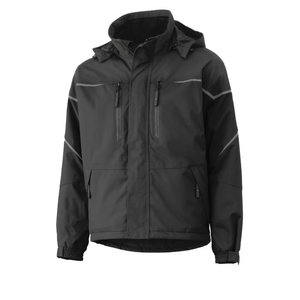 Winter jacket Kiruna, hooded, black L, Helly Hansen WorkWear