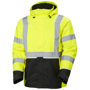 Winterjacket Uc-me, hi-vis CL3, yellow/ebony 2XL, Helly Hansen WorkWear