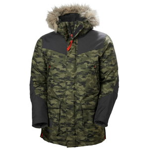 Winter jacket parka Bifrost, hooded, Camo, Helly Hansen WorkWear