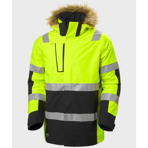 Žieminė striukė Alna 2.0 Parka, HI-VIS, CL3, geltona/juoda 3 3XL