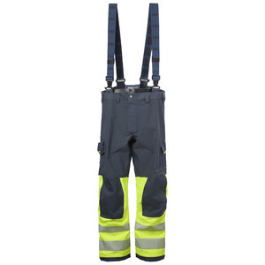 Njord Coast Shell Pant, Yellow/Alpine Frost M