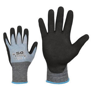 Gloves, cut resistant with nitrile foam cover, level B, KTR