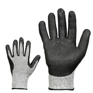 Gloves, cut resistant with nitrile cover, class 5 10, KTR