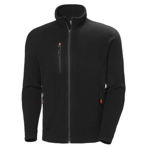 Fleecetakki Oxford, musta, Helly Hansen WorkWear