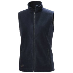 Fleece vest Manchester 2.0 zip in, women, navy, HELLYHANSE