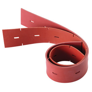 Suction lips, 420/430 mm, rubber, front / rear