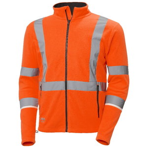 Fleece jacket Uc-me Hi-vis CL2, orange XS