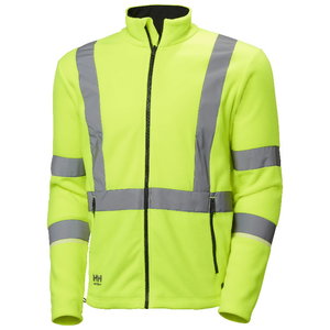 Fleece jacket Uc-me Hi-vis CL3, yellow 3XL, Helly Hansen WorkWear