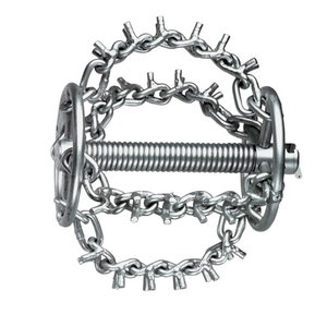 Chain-spin head 16mm with 2 chains and spikes diam. 30mm 