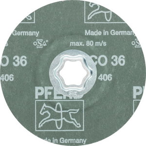 Šķiedras disks metālam CC-FS CO 125mm P36, Pferd