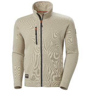 Fleecetakki neulottu Kensington, beige M, Helly Hansen WorkWear